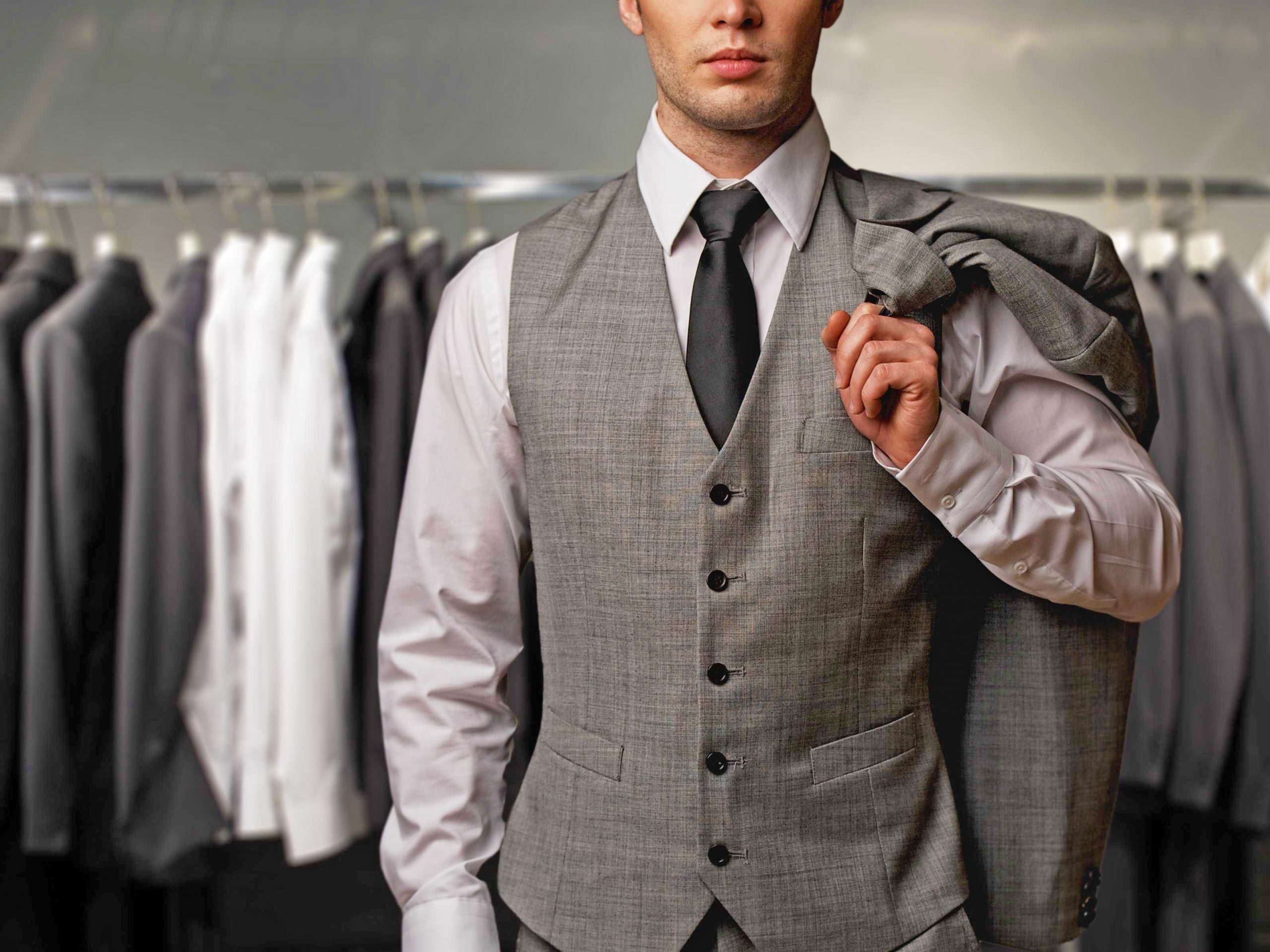 mens formal wear without jacket