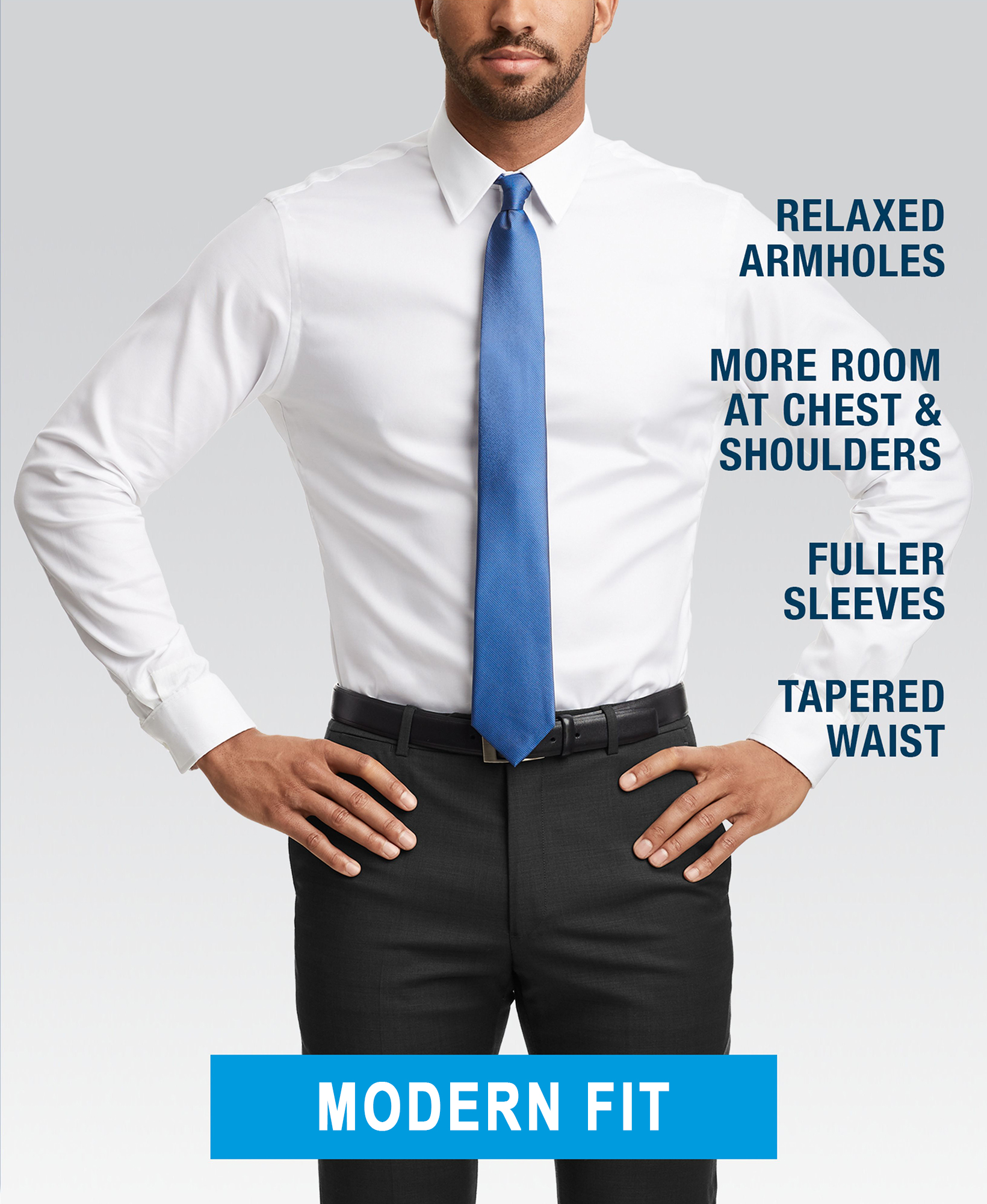 modern fit suit meaning