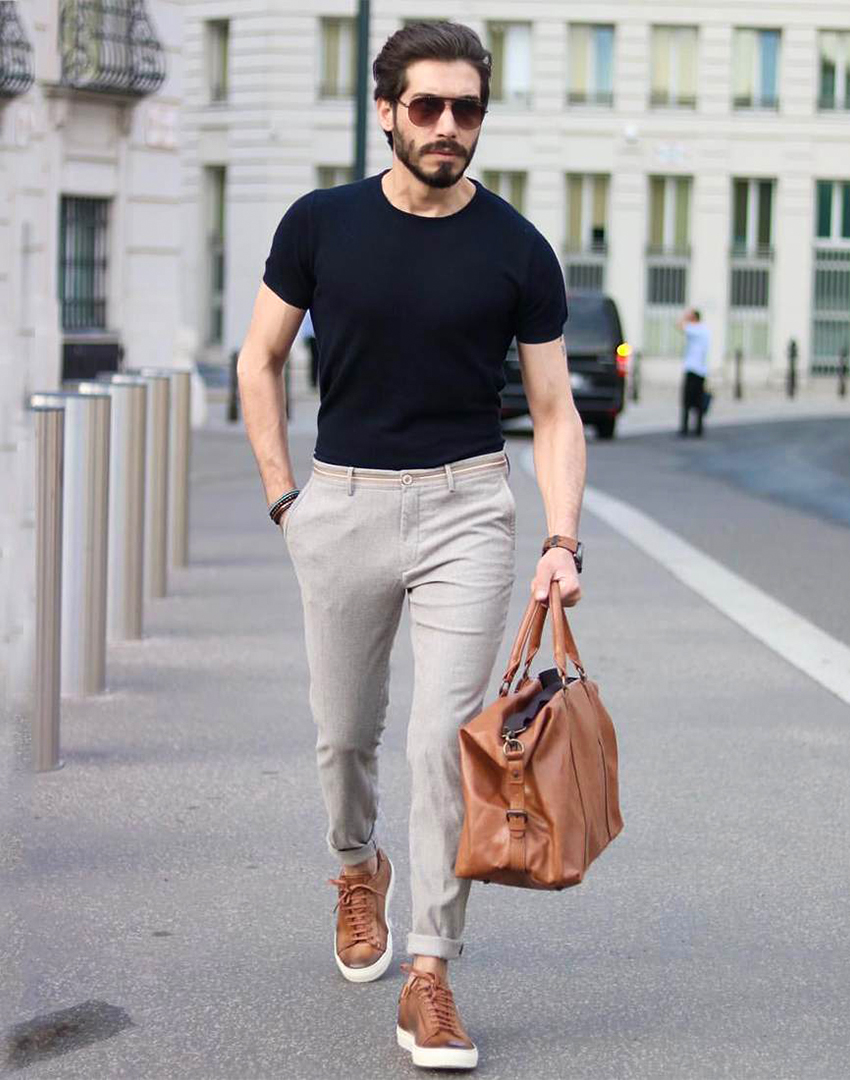 15 Ways to Style Black Chinos for Men Black Chinos Outfit Ideas