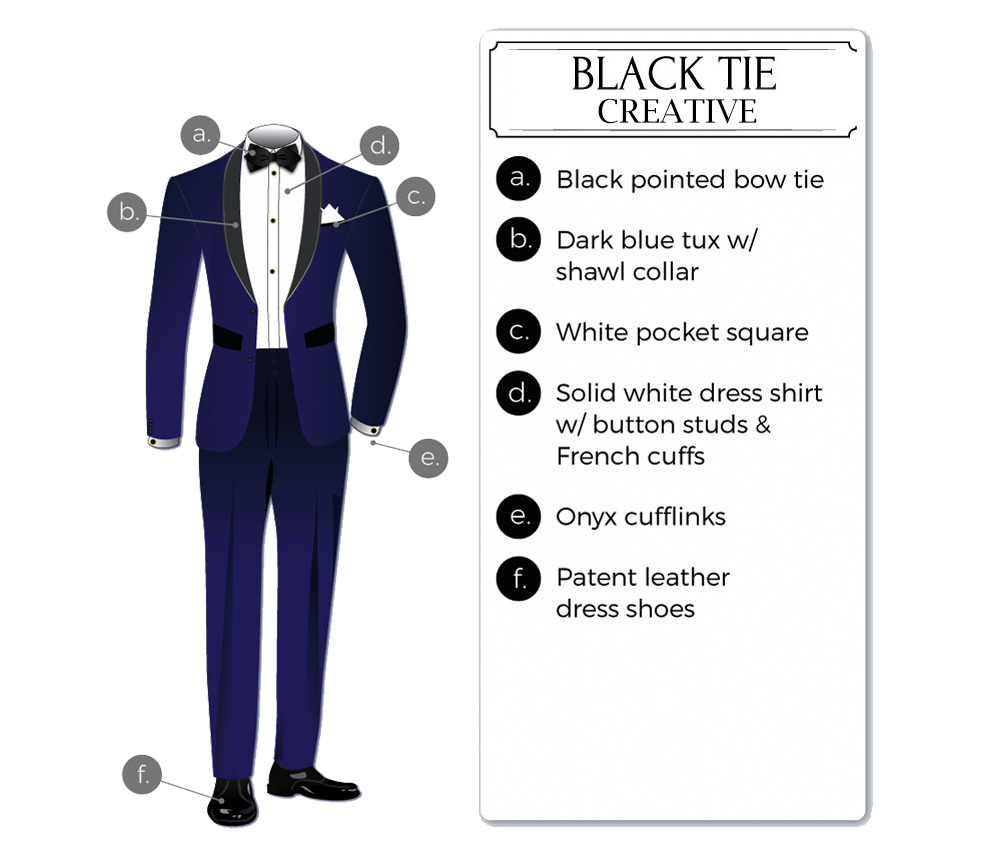 How To Wear Black Tie –