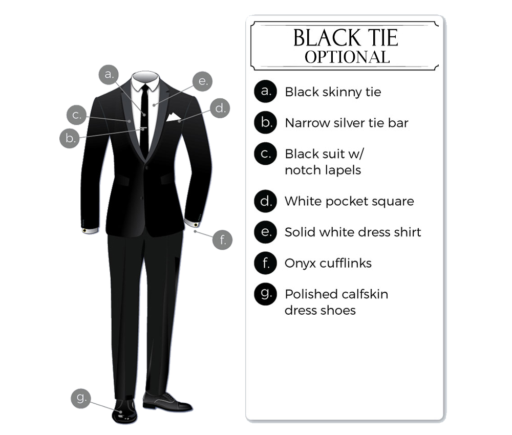 Formal Black Tie Attire Events Weddings For Men: The Ultimate Dress ...