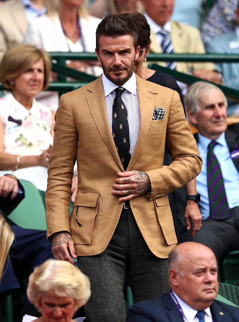 David Beckham's Style and David Beckham dresses Casual Outfit