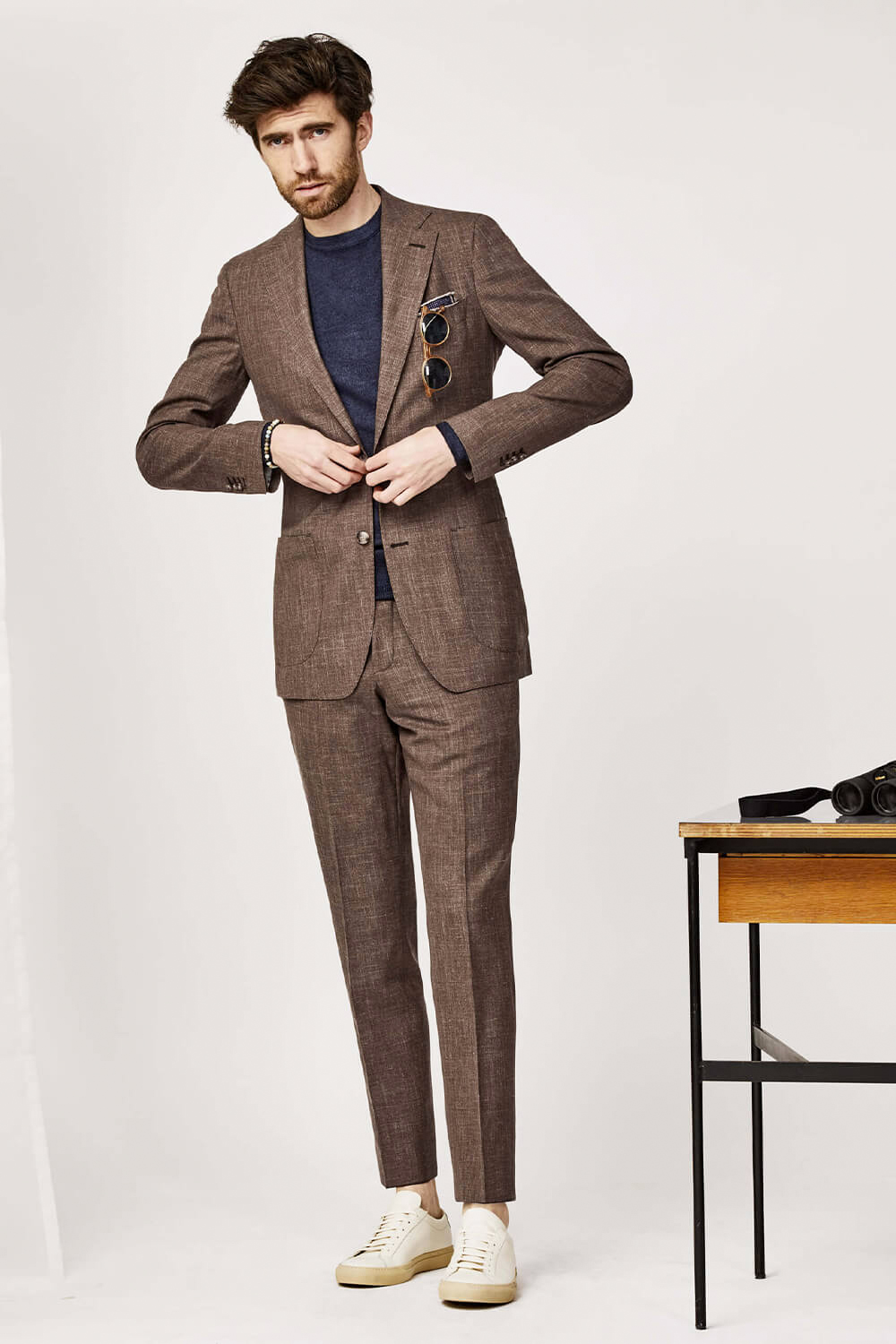 Stylish Ways to Wear a Suit with Sneakers - Suits Expert