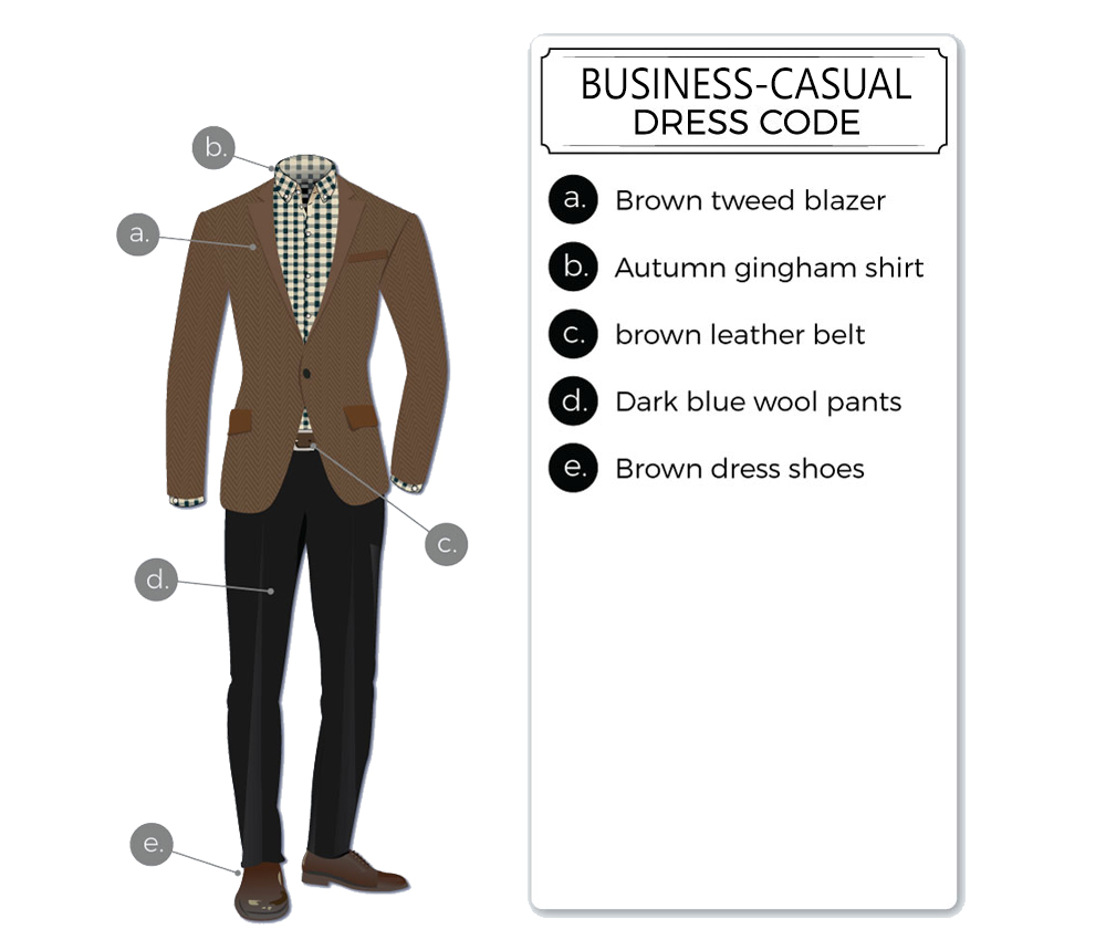 Business Attire Dress Code For Men