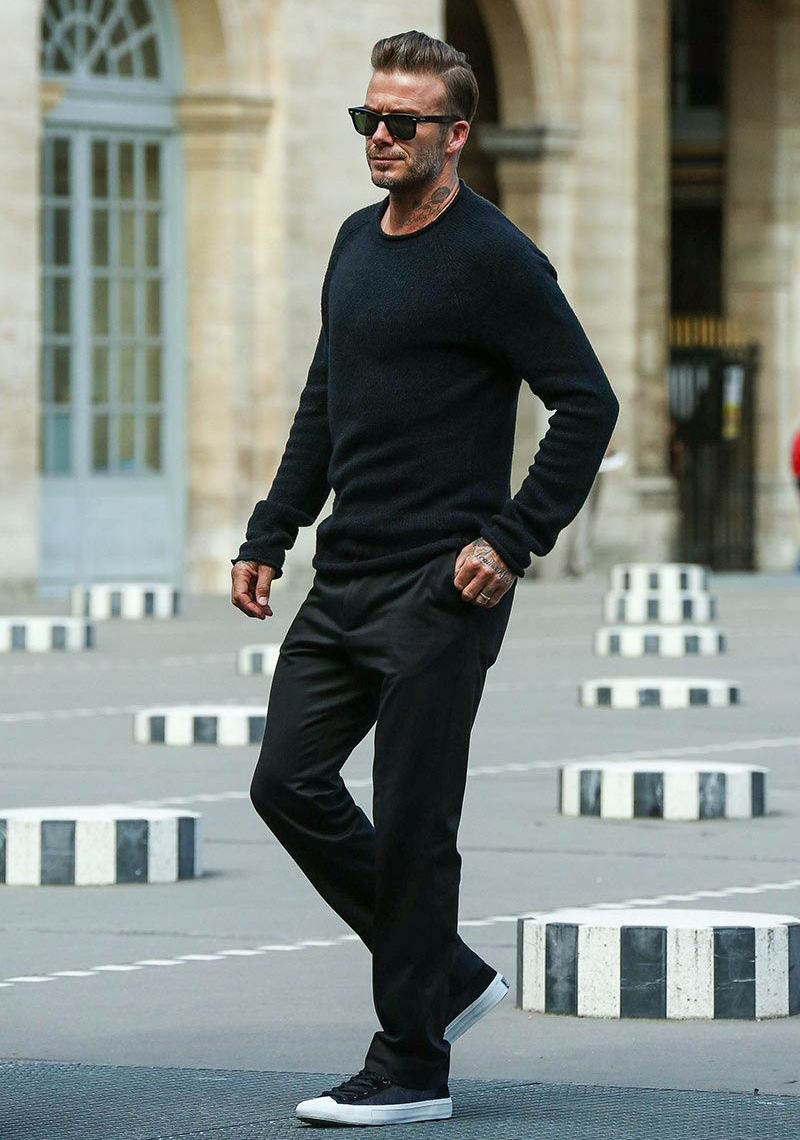 David Beckham Still Has World Cup Work to Do Despite His Injury | Mens  outfits, Mens fashion casual, Well dressed men