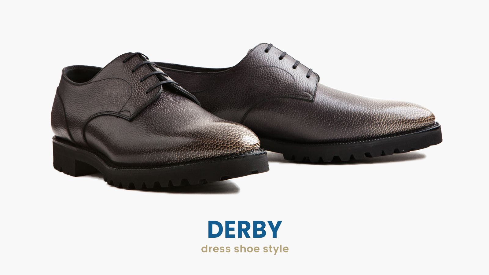 derby dress shoes style