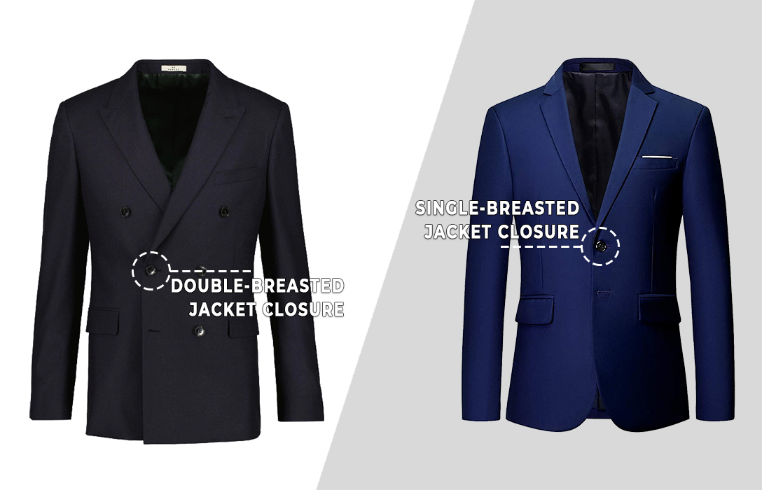 What's The Difference Between A Single & Double-Breasted Suit Jacket?