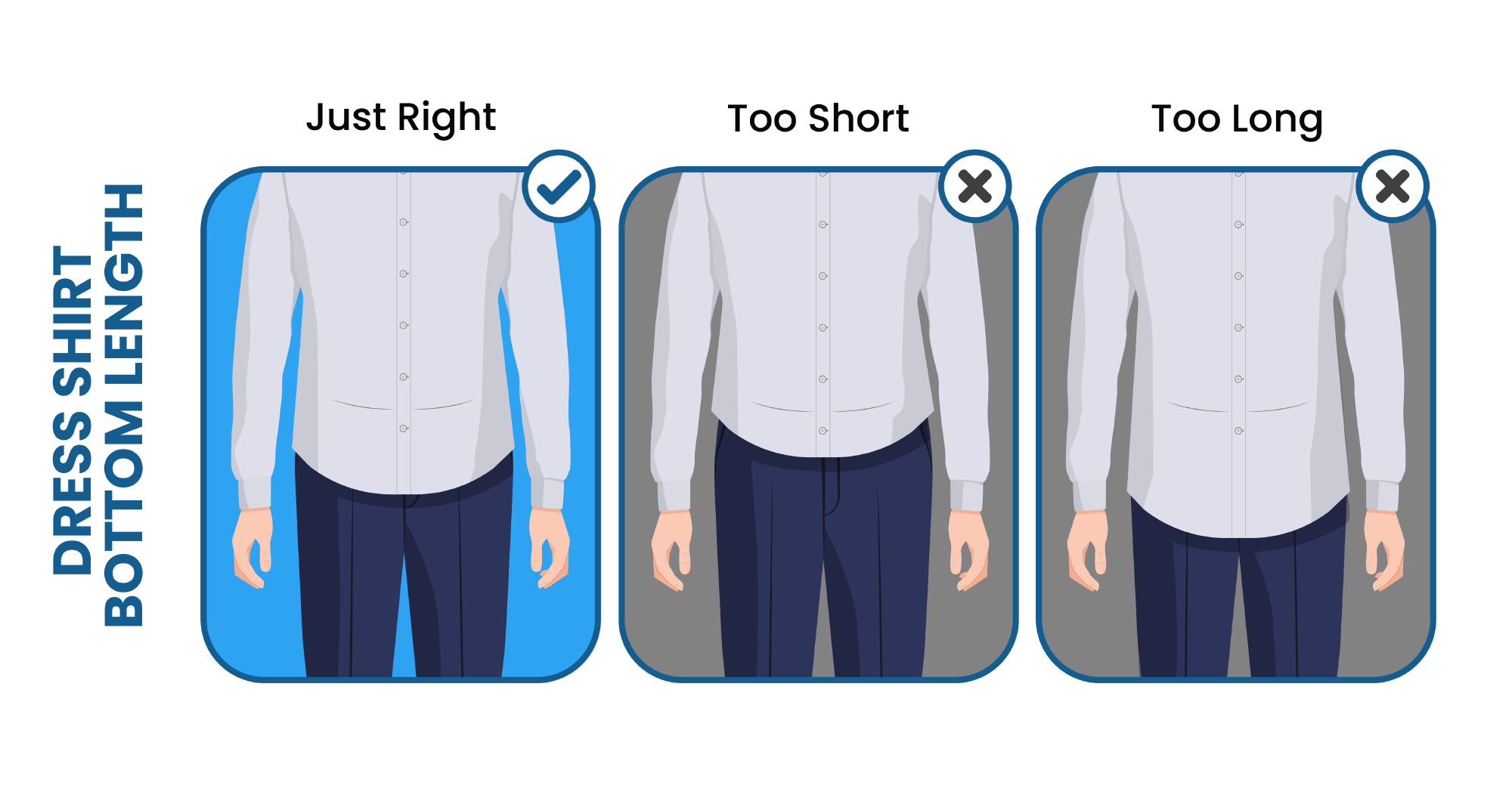 How the Sleeve Length Should Fit - Proper Cloth Help