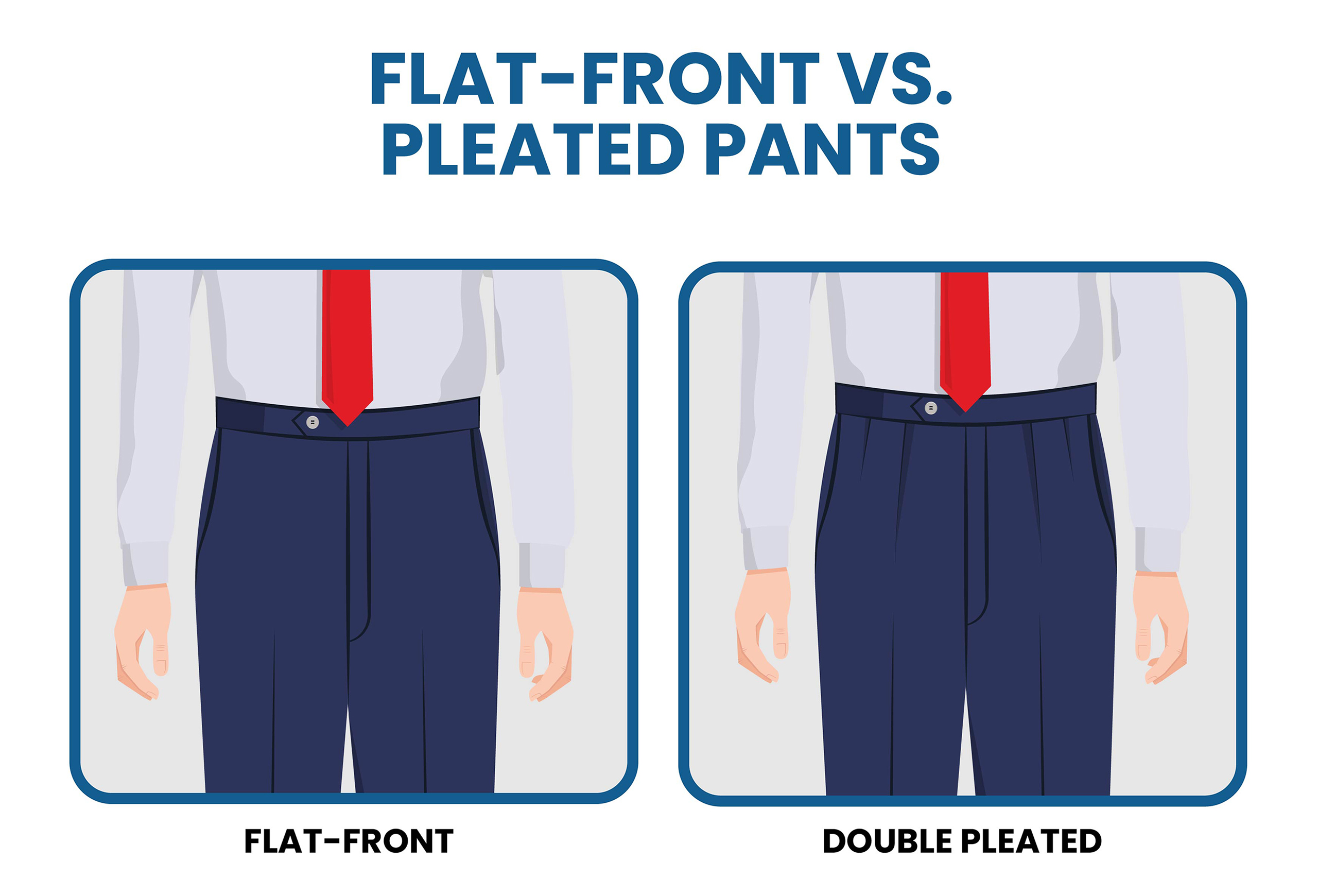 Flat Front vs Pleated Dress Pants  Which Is Best  Black Lapel