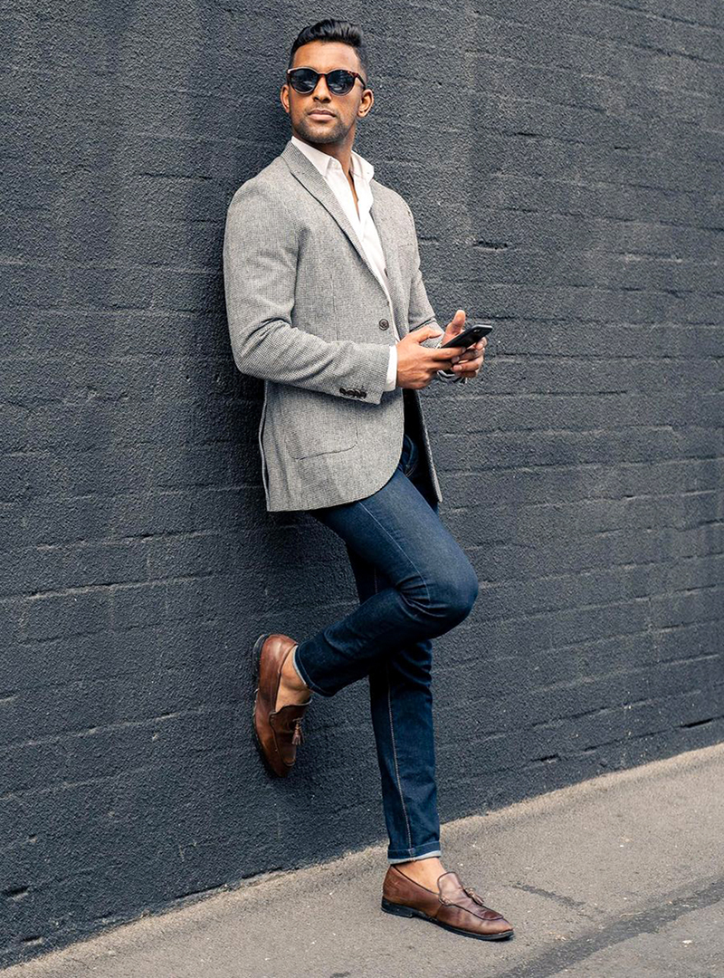Stylish Ways to Wear Loafers with Jeans - Suits Expert