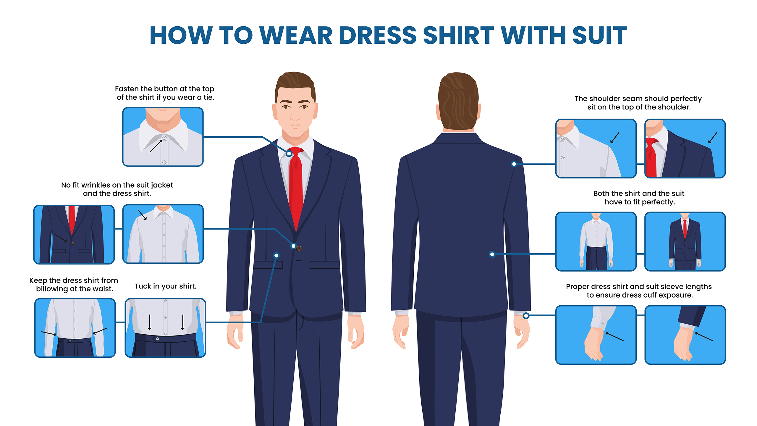 How to Wear a Dress Shirt: Formally and Casually - Suits Expert
