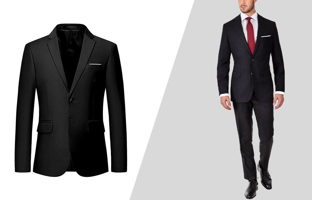 black suit and tie combinations