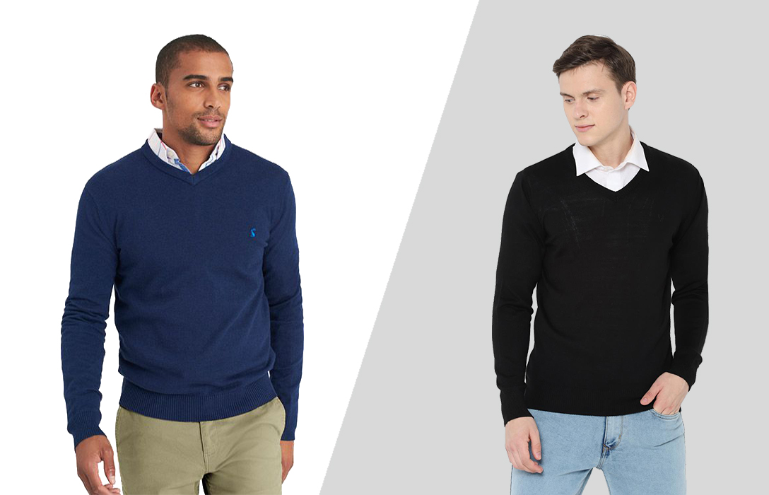 Different Ways to Wear a Sweater over a Dress Shirt - Suits Expert
