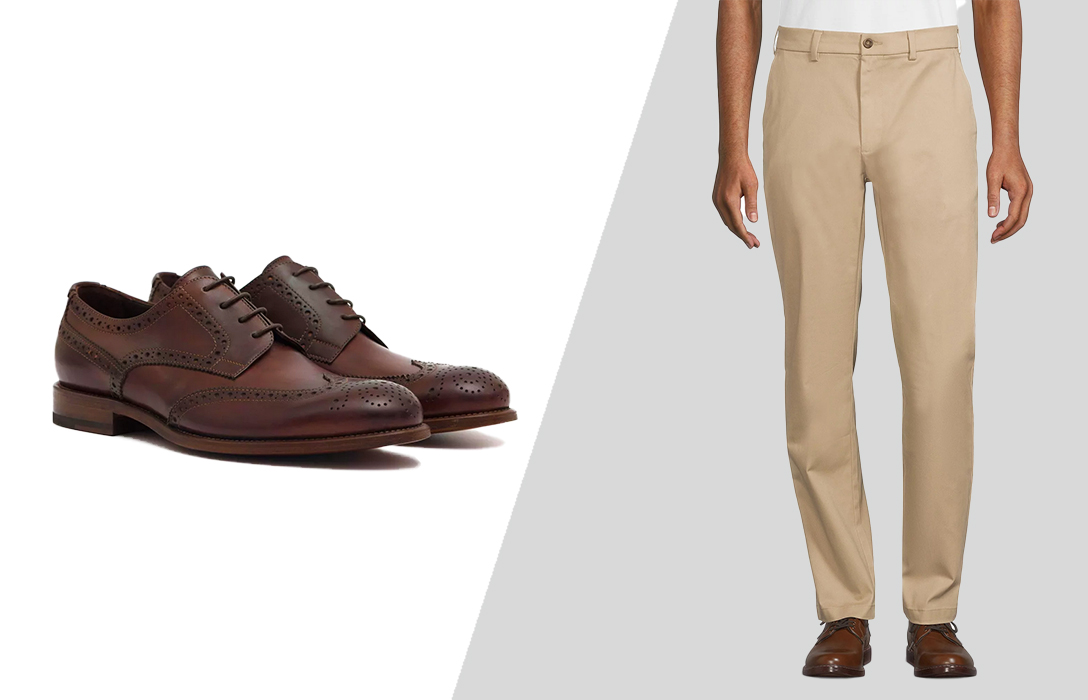 Khakis With Brown Shoes