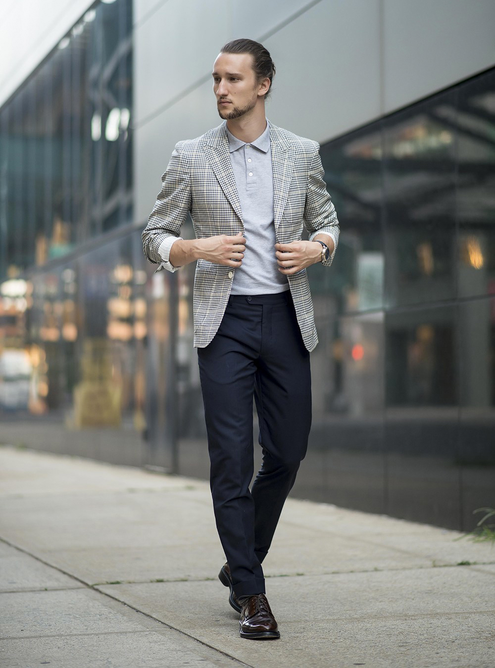 Young Businessman Street Fashion in New York City Stock Image - Image of  outdoor, outside: 181216933