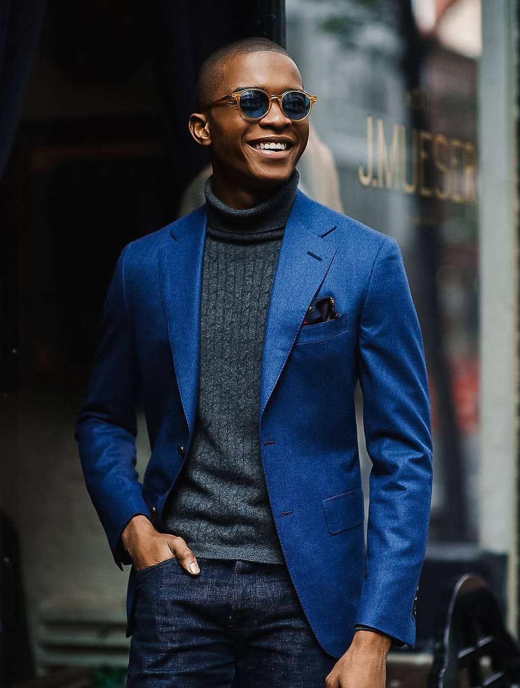 Suit Jacket And Jeans | tyello.com