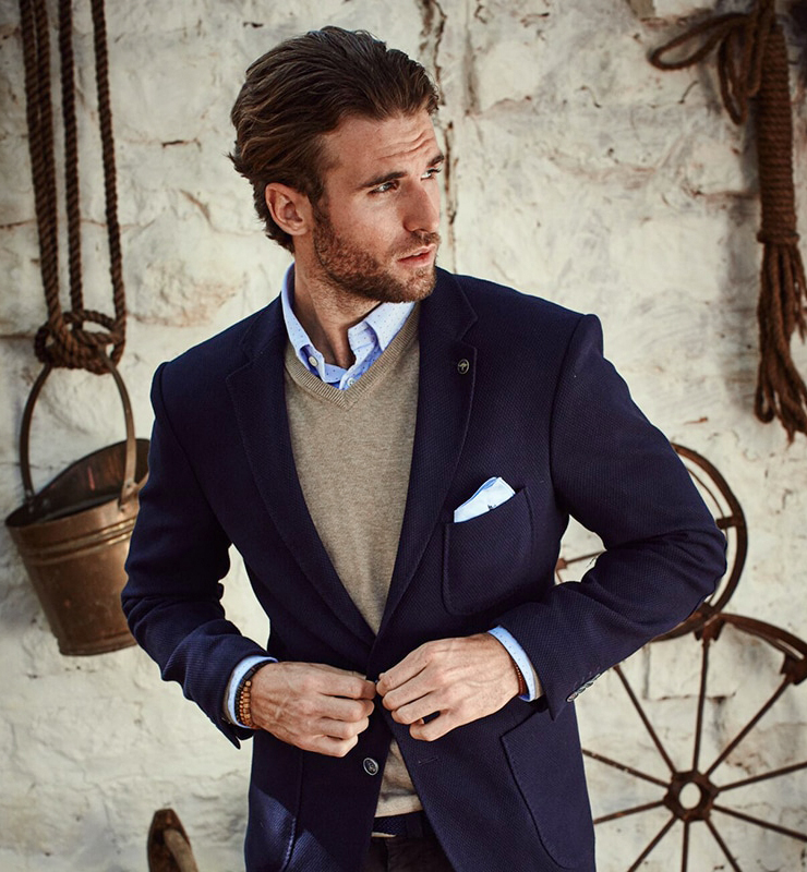How To Wear a Sweater And Dress Shirt/Tie