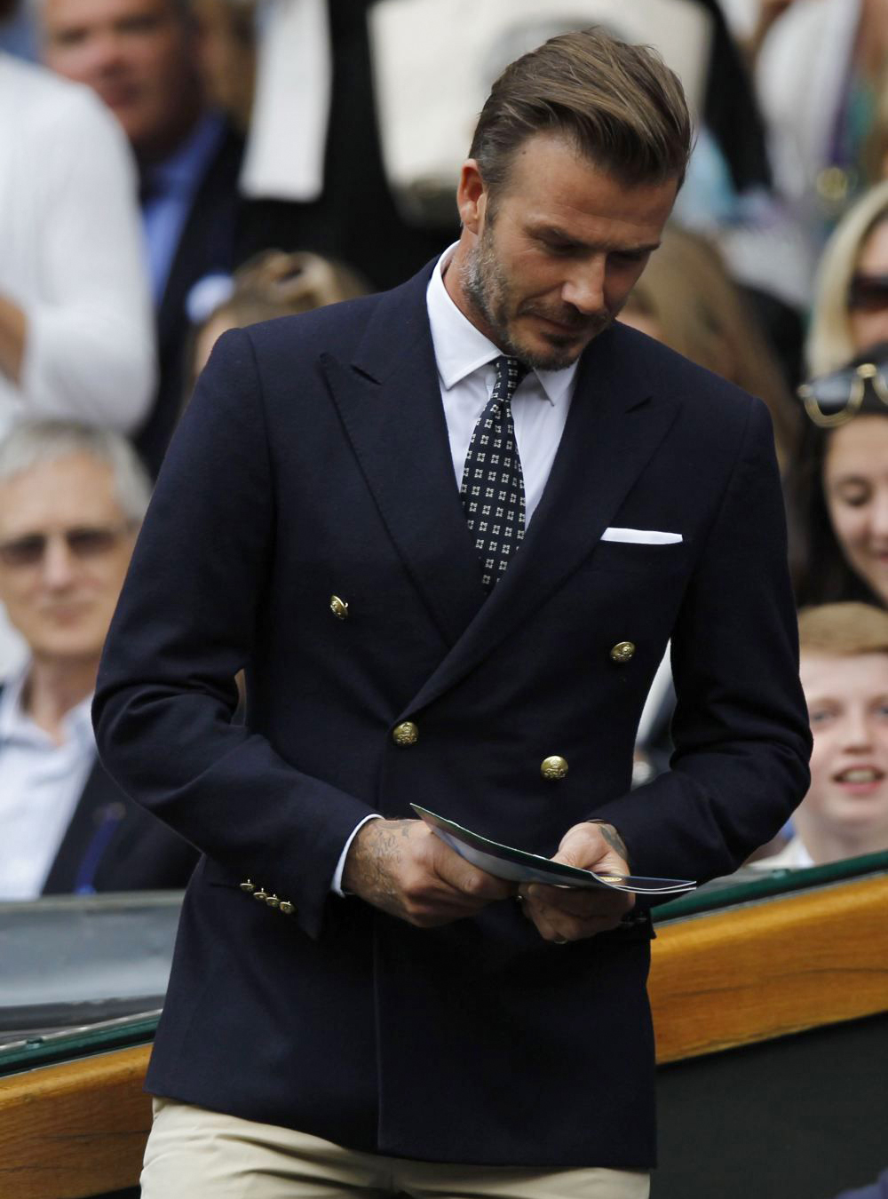 David Beckham Suit Style Guide