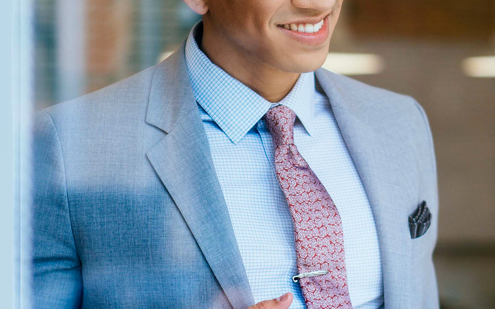 perfect way to match and wear shirt and tie