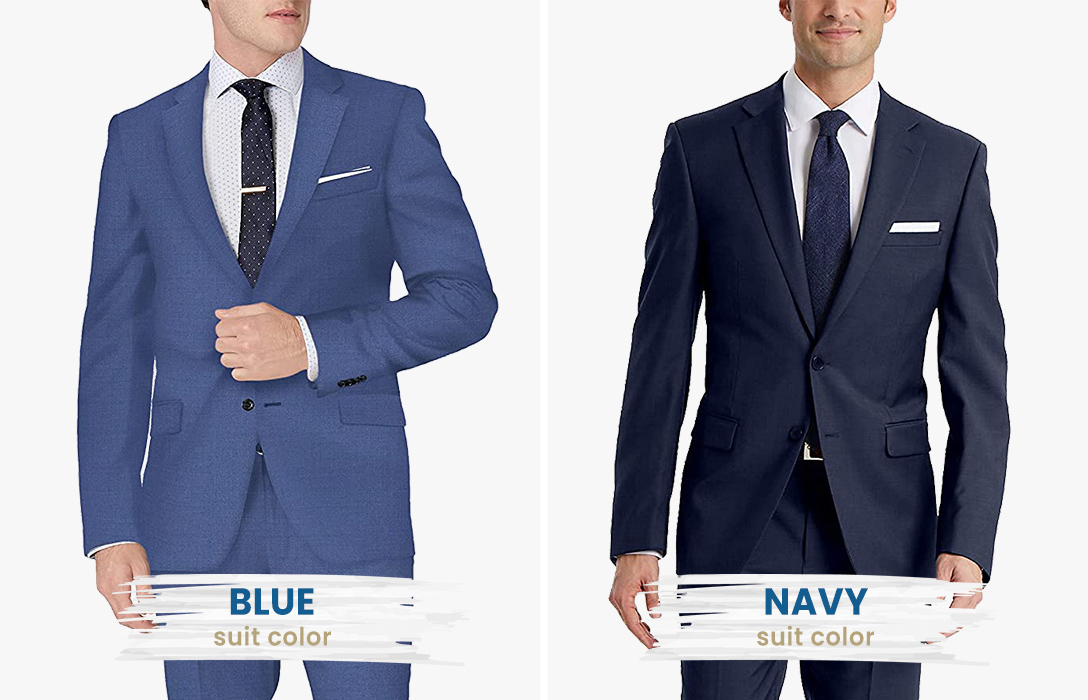 postman blue vs navy suit