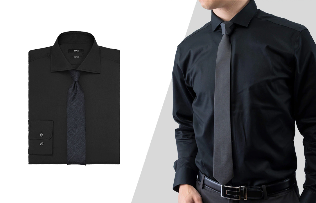 Aggregate more than 80 black pants shirt and tie latest - in.eteachers