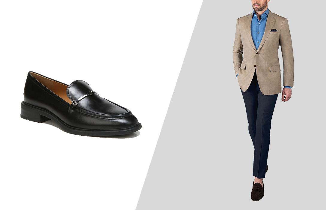 How to Wear Navy Pants  Black Shoes for Men  Suits Expert