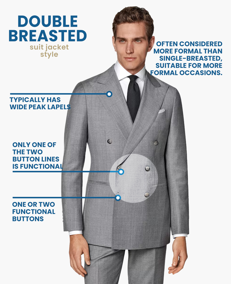 The characteristics of the Double-Breasted Jacket